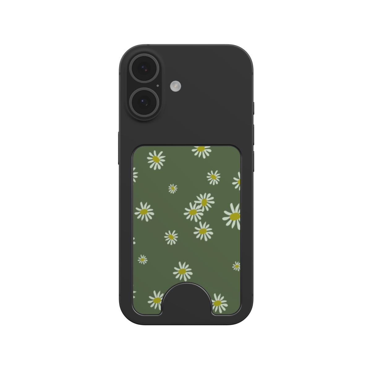 Daisy Ann Green Magnetic Wallet, 3D product render