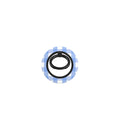 Light Blue Gingham Ring Holder, 3D product render