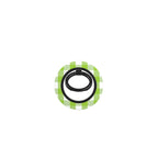 Light Green Gingham Ring Holder, 3D product render