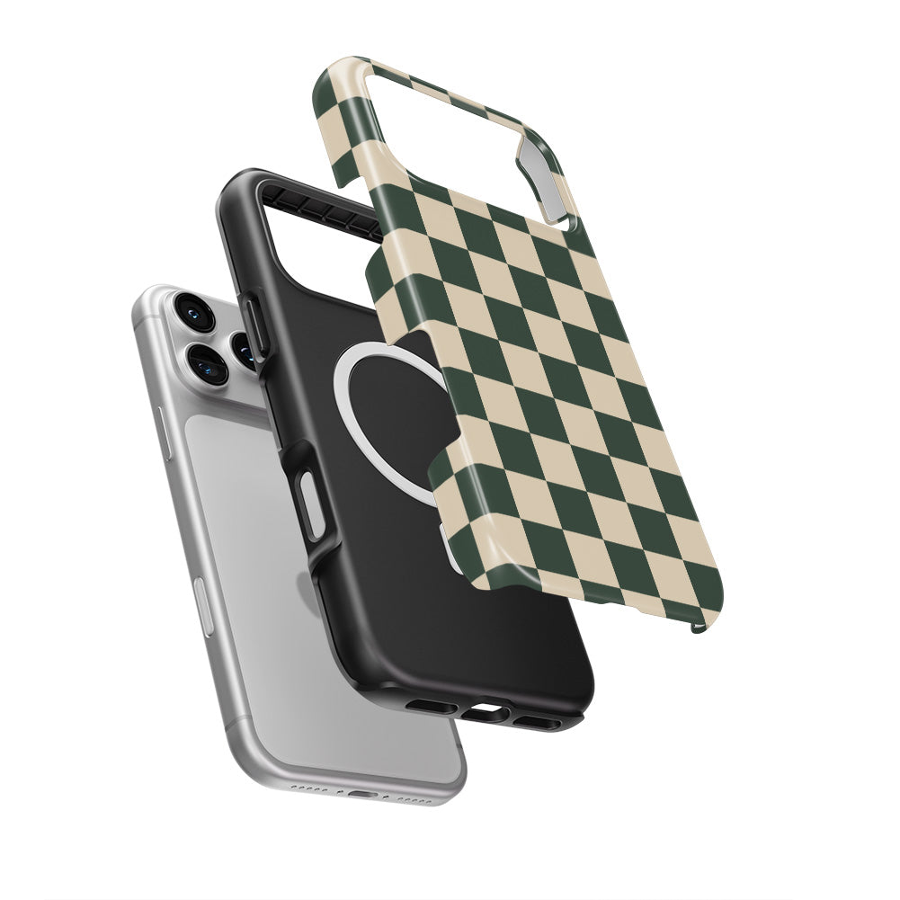 Deep Forest and Sand MagSafe Tough Phone Case