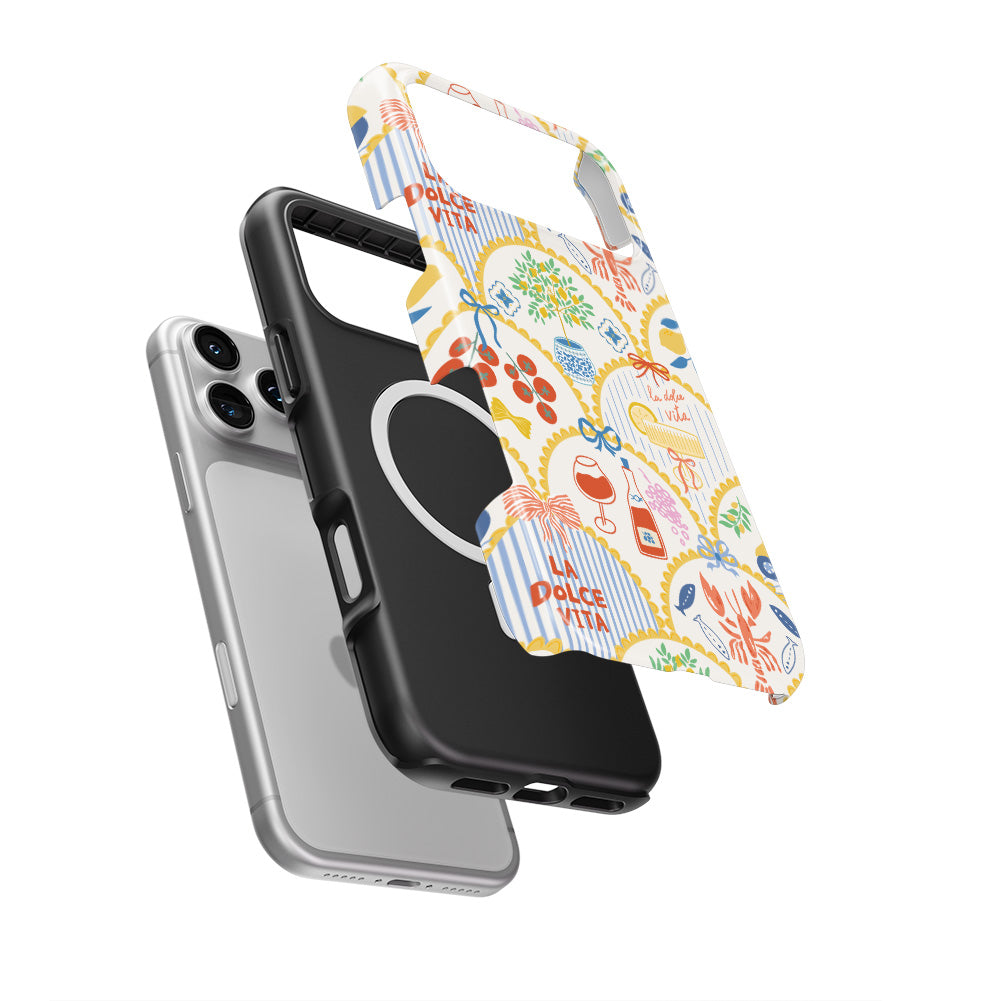 La Dolce Vita Pattern MagSafe Tough Phone Case