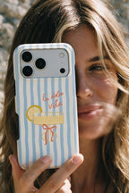 La Dolce Vita | Sky Stripes Coastal Tough Phone Case