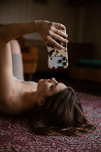Ivory Tortoise Pattern Tough Phone Case