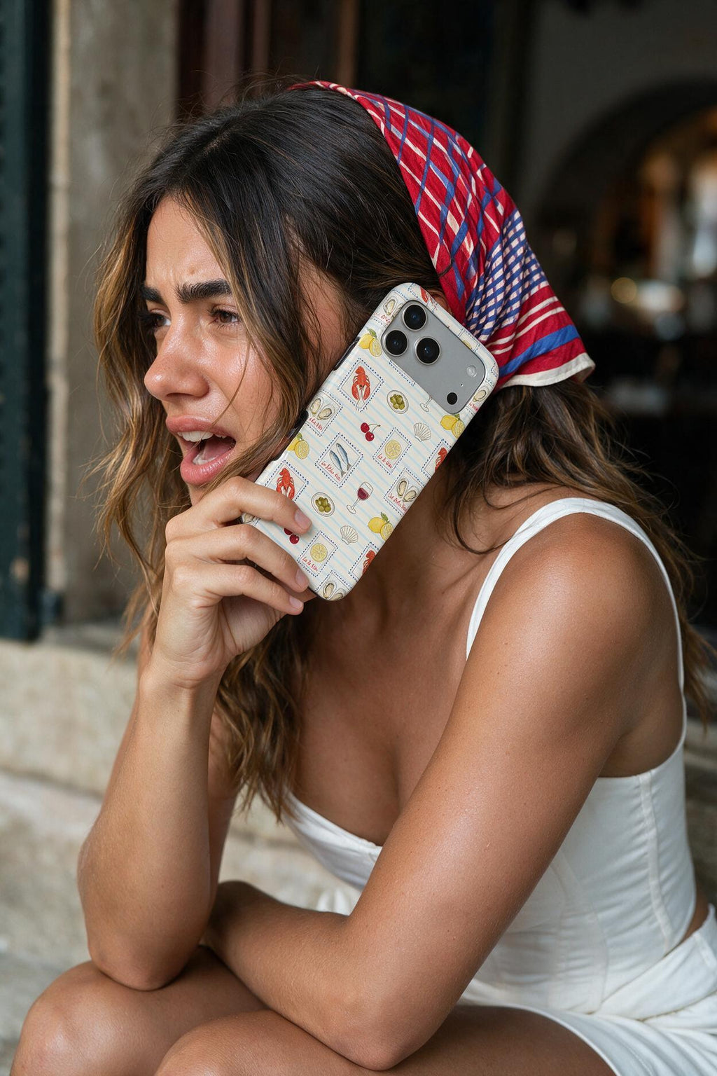 Italian Food Coastal Tough Phone Case
