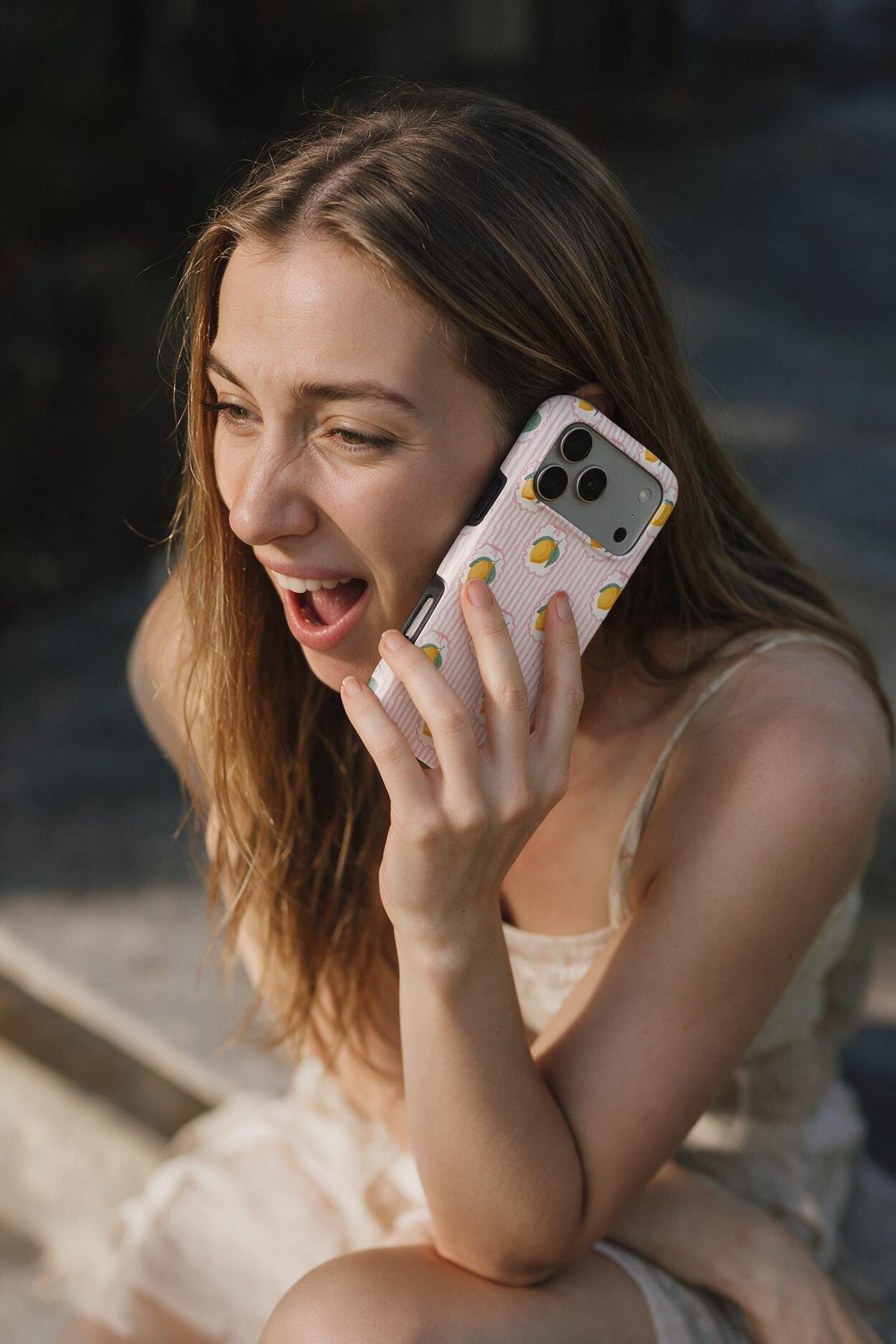 Lemon Coastal Tough Phone Case