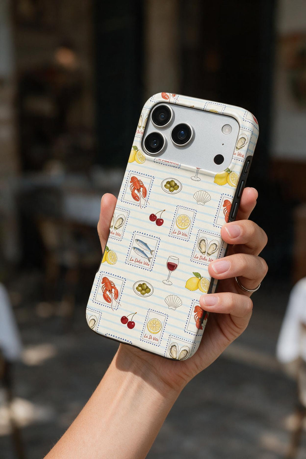 Italian Food Coastal Tough Phone Case