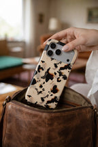 Ivory Tortoise Pattern Tough Phone Case