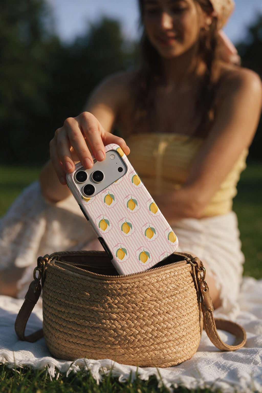Lemon Coastal Tough Phone Case