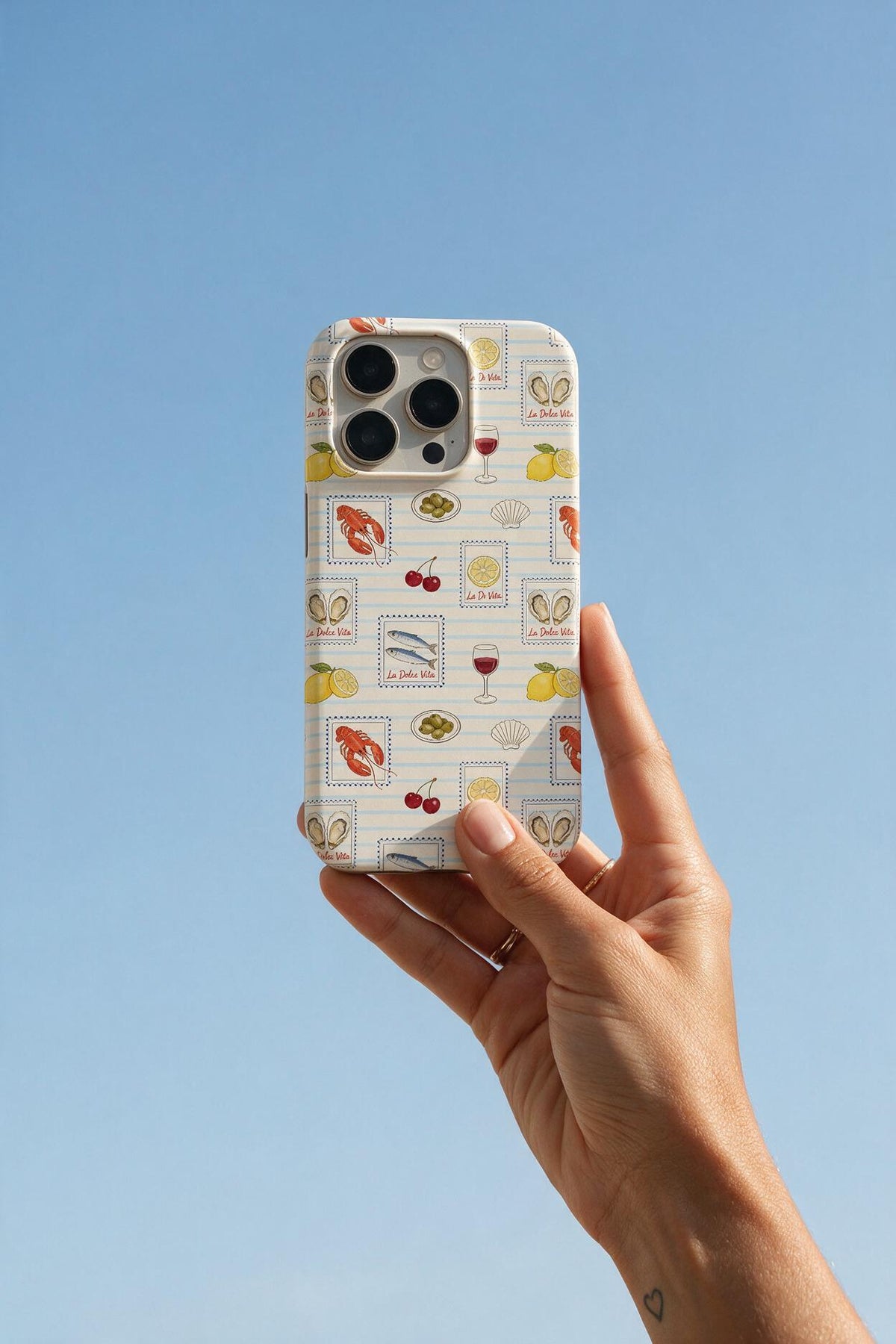 Italian Food Coastal Tough Phone Case