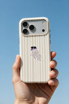 Lilac jellyfish coastal Tough Phone Case