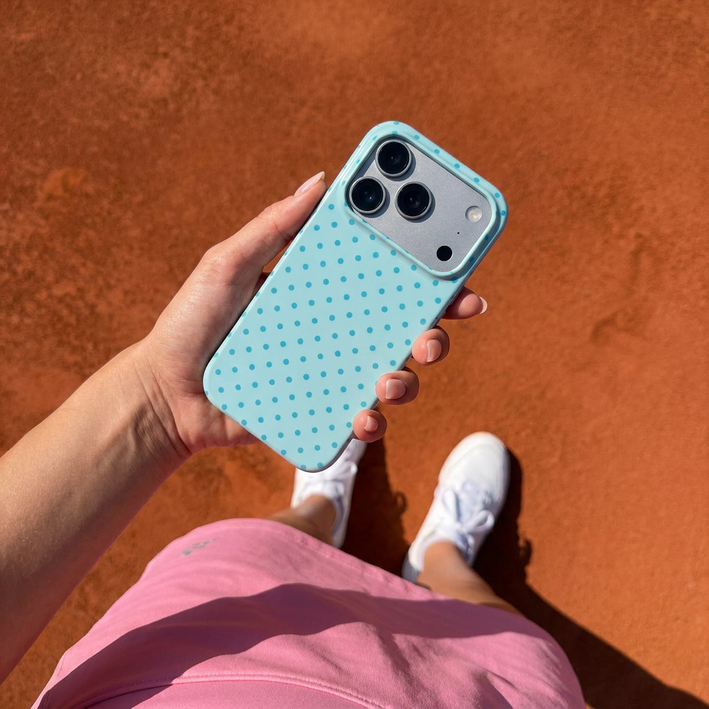 Light Blur Polka Dots Phone Case