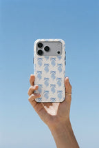 Snail Coastal Pattern Tough Phone Case