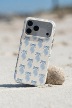Snail Coastal Pattern Tough Phone Case