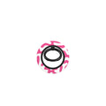 Pink Abstract Doodle Ring Holder, 3D product render