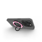 Pink Abstract Doodle Ring Holder, 3D product render