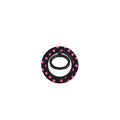 Pink in Black Polka Dots Ring Holder, 3D product render