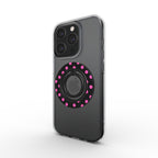 Pink in Black Polka Dots Ring Holder, 3D product render