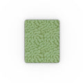 Sage in Olive Abstract Leaf Apple iPad Case, 3D product render