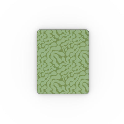 Sage in Olive Abstract Leaf Apple iPad Case