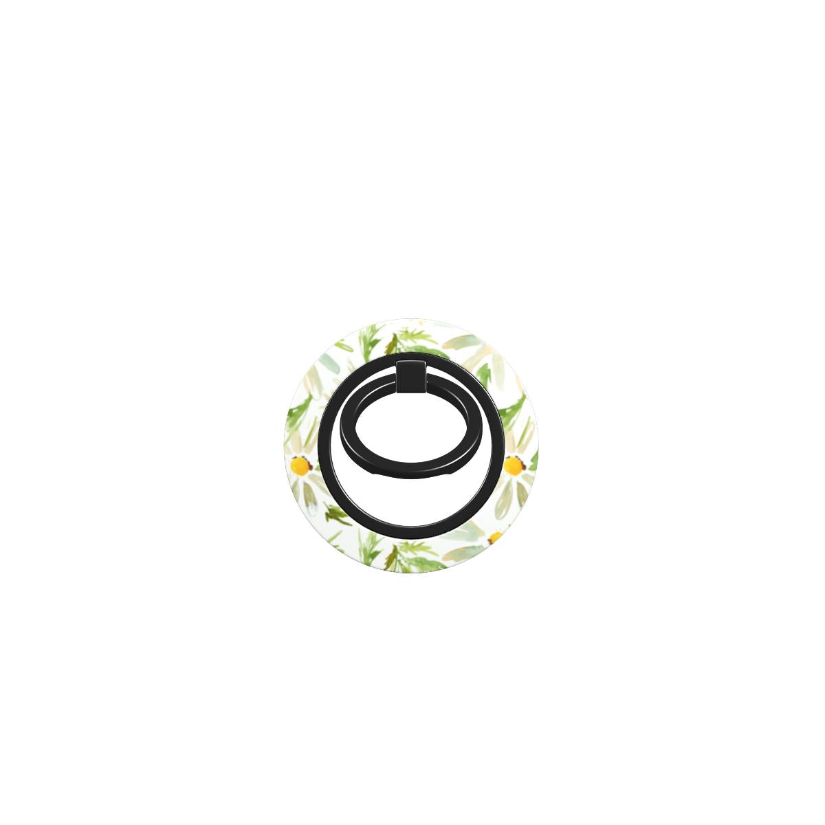Water Color Daisy Floral Ring Holder, 3D product render