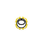 Yellow Gingham Ring Holder, 3D product render